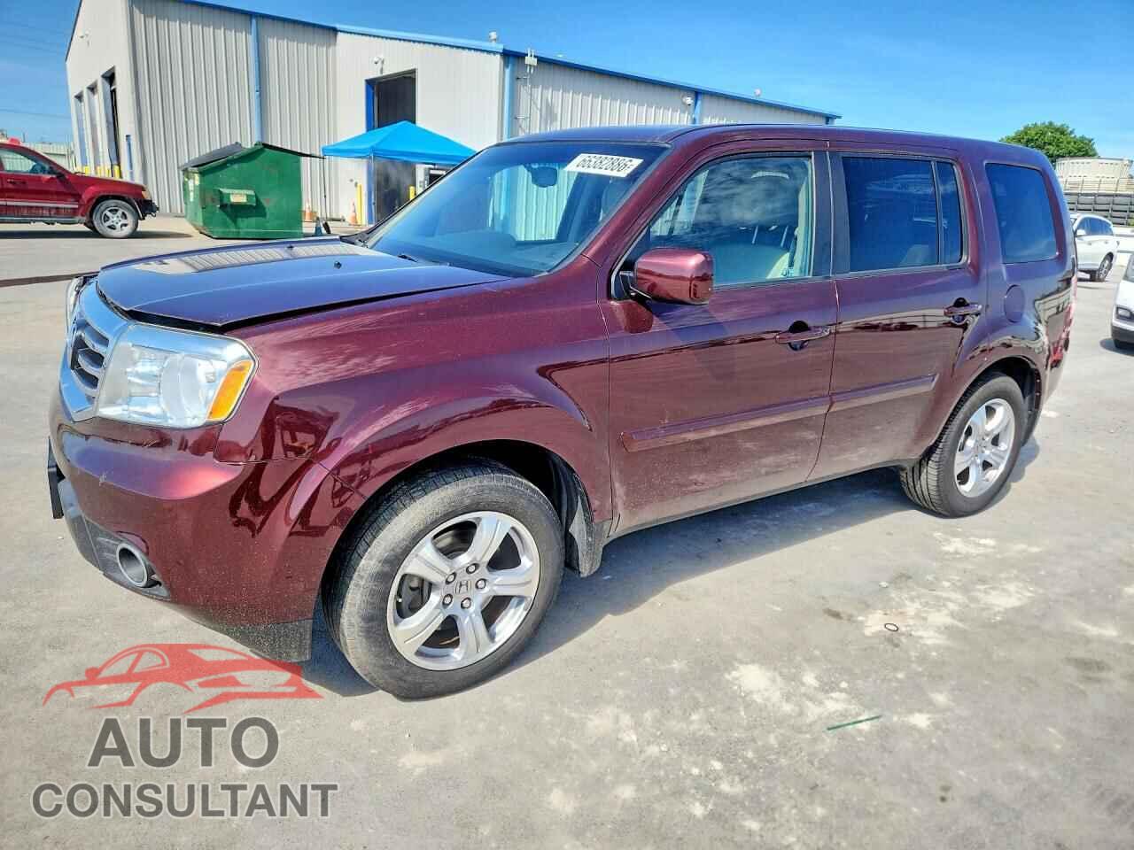 HONDA PILOT 2012 - 5FNYF4H50CB071052