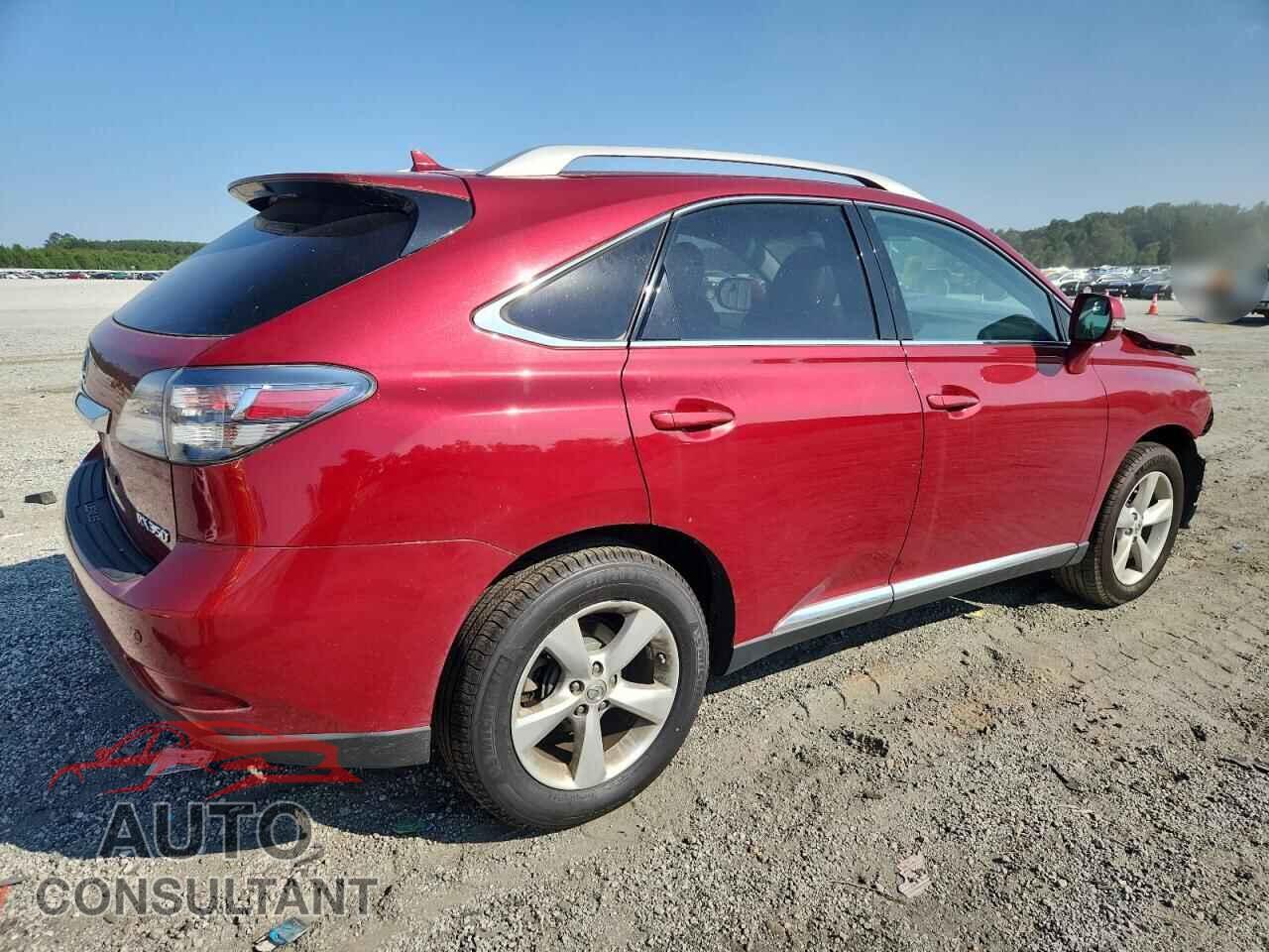 LEXUS RX350 2012 - 2T2BK1BA2CC149935