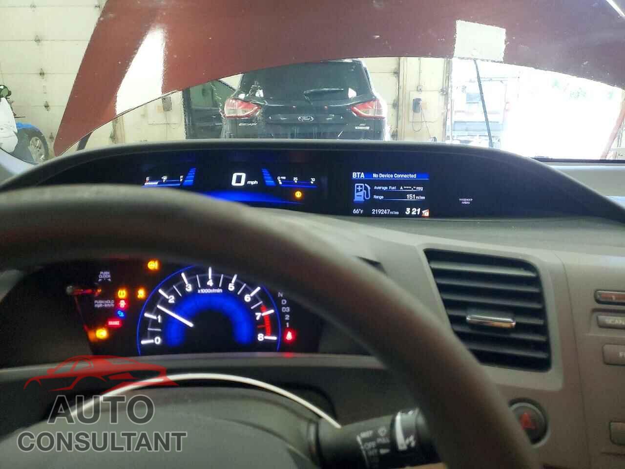 HONDA CIVIC 2012 - 19XFB2F81CE072964