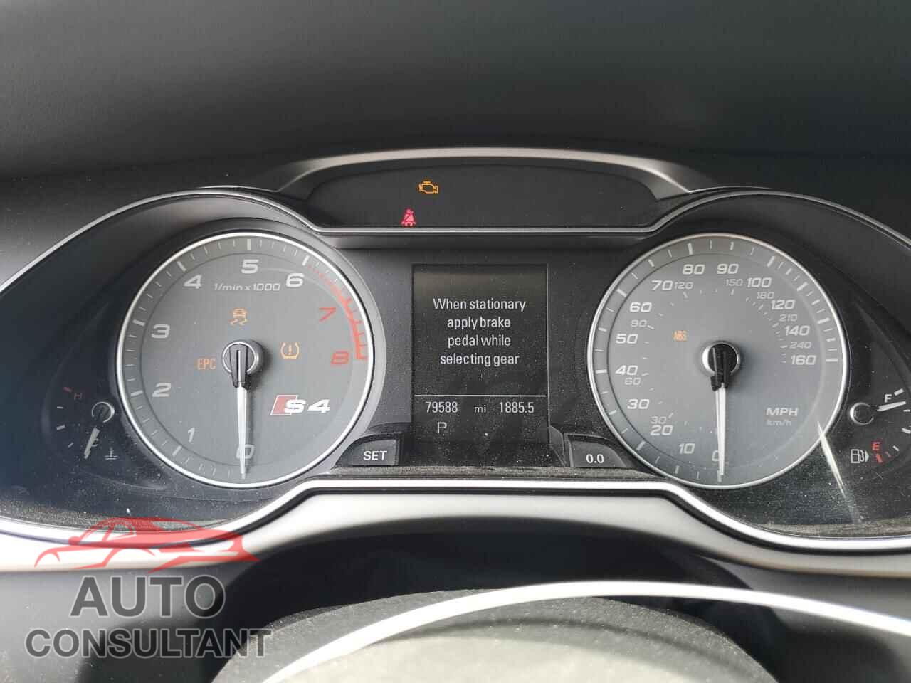 AUDI S4/RS4 2013 - WAUBGAFL7DA060656
