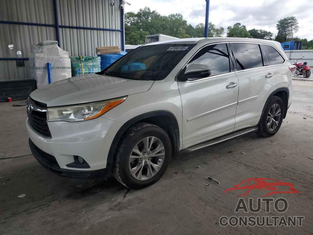 TOYOTA HIGHLANDER 2014 - 5TDZKRFH4ES026723