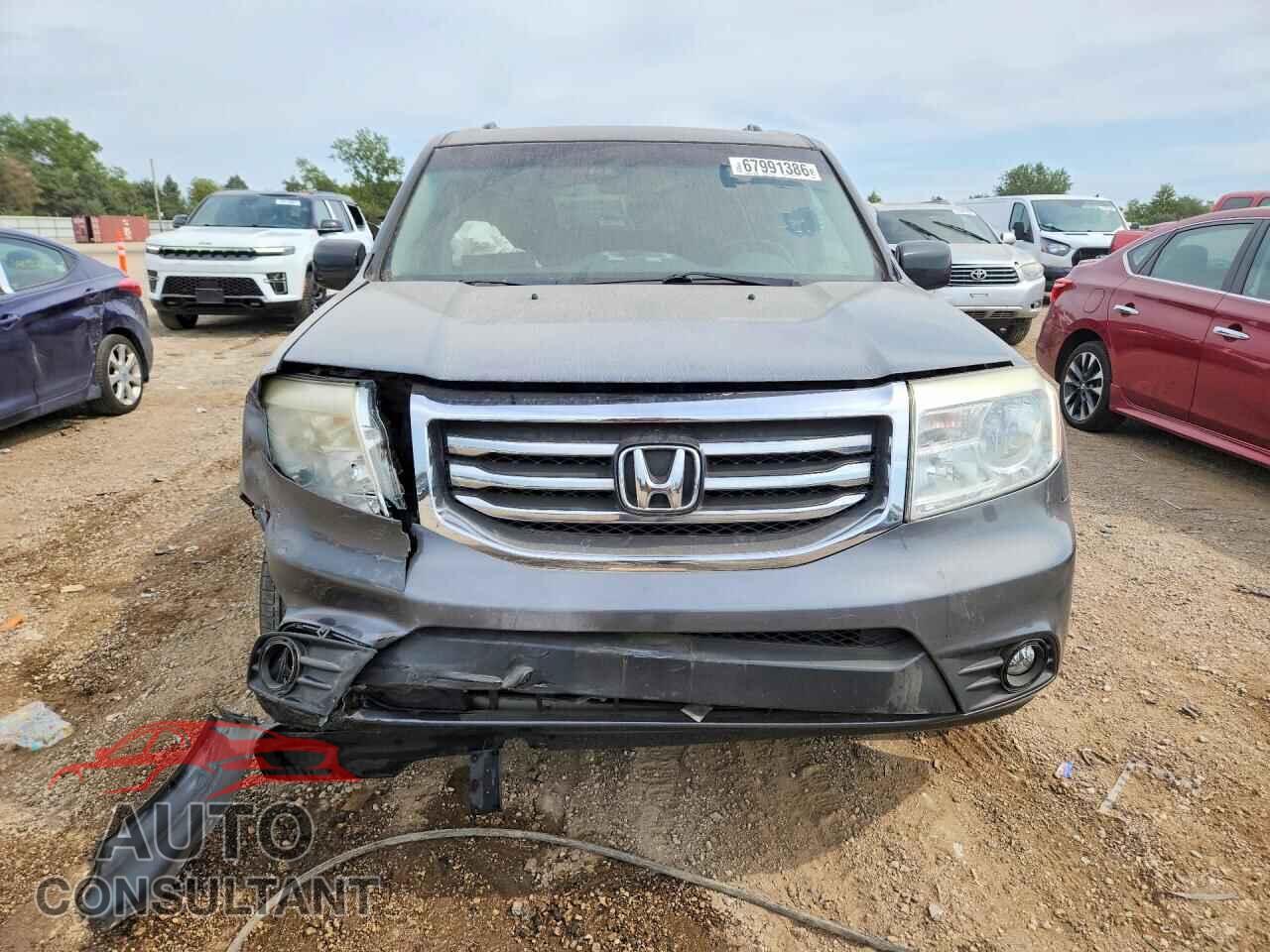 HONDA PILOT 2012 - 5FNYF4H57CB040042