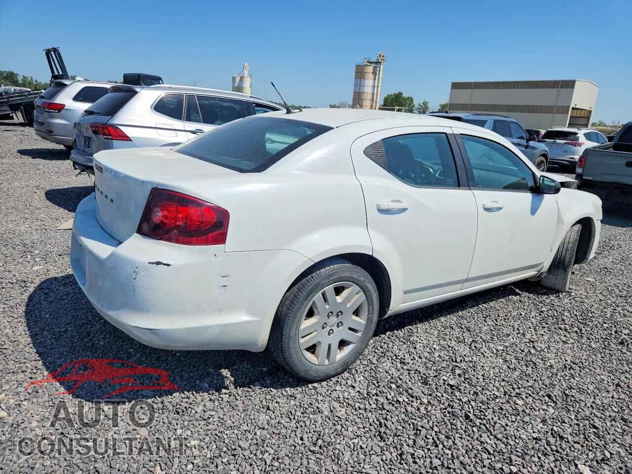 DODGE AVENGER 2013 - 1C3CDZAB7DN646476