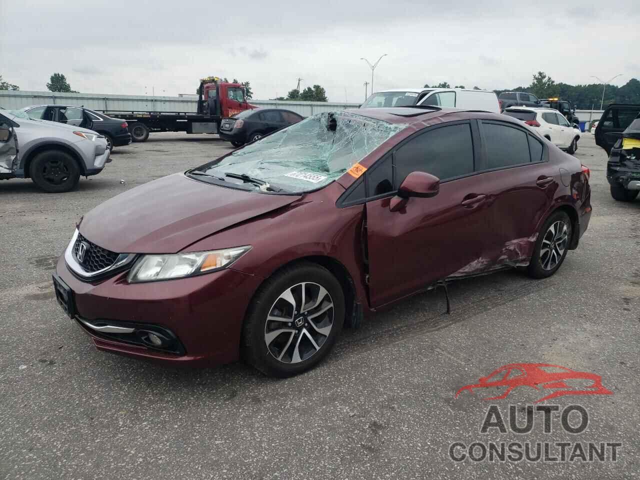 HONDA CIVIC 2013 - 2HGFB2F94DH508657