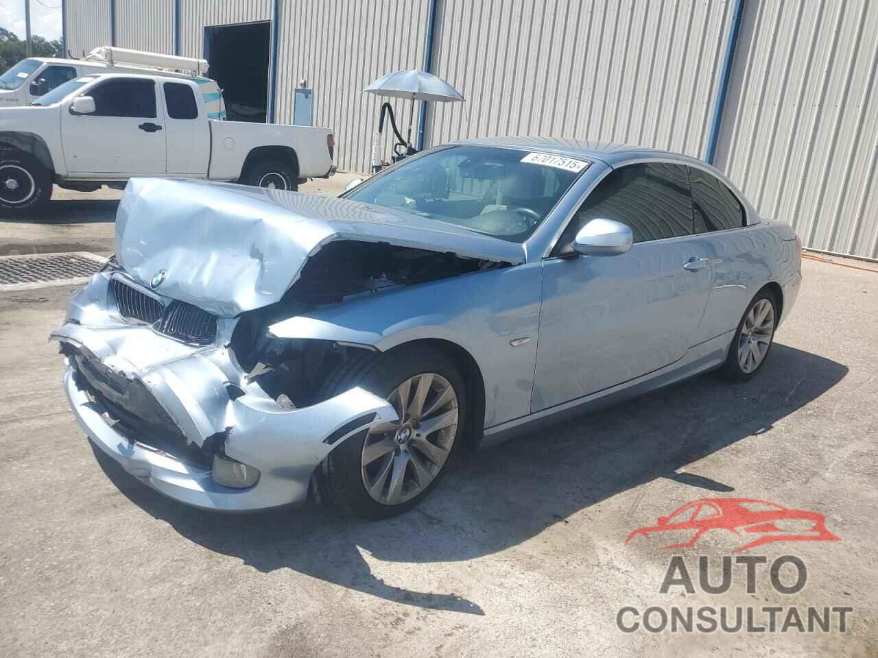 BMW 3 SERIES 2013 - WBADW3C51DJ526465