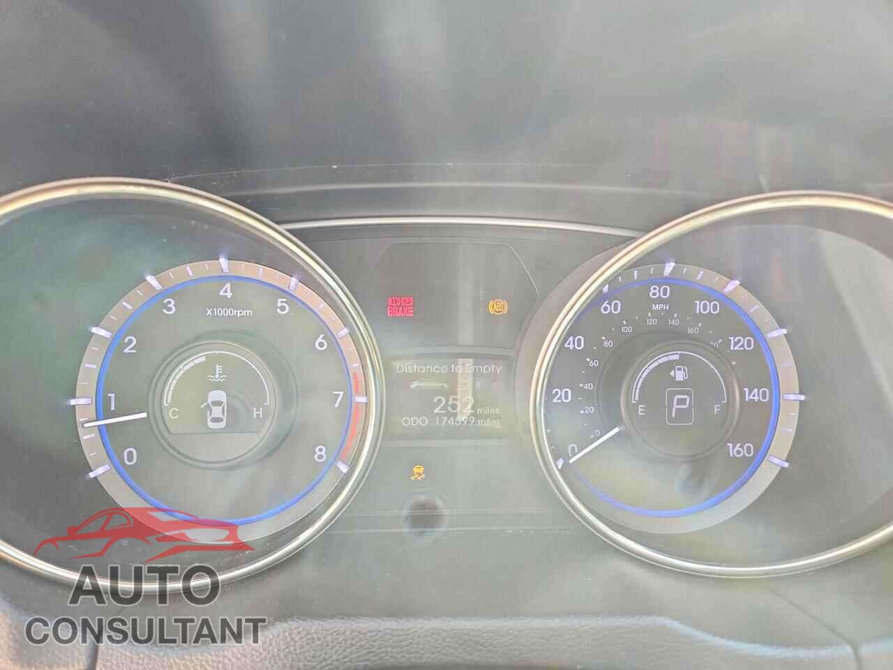 HYUNDAI SONATA 2013 - 5NPEC4AC4DH581542