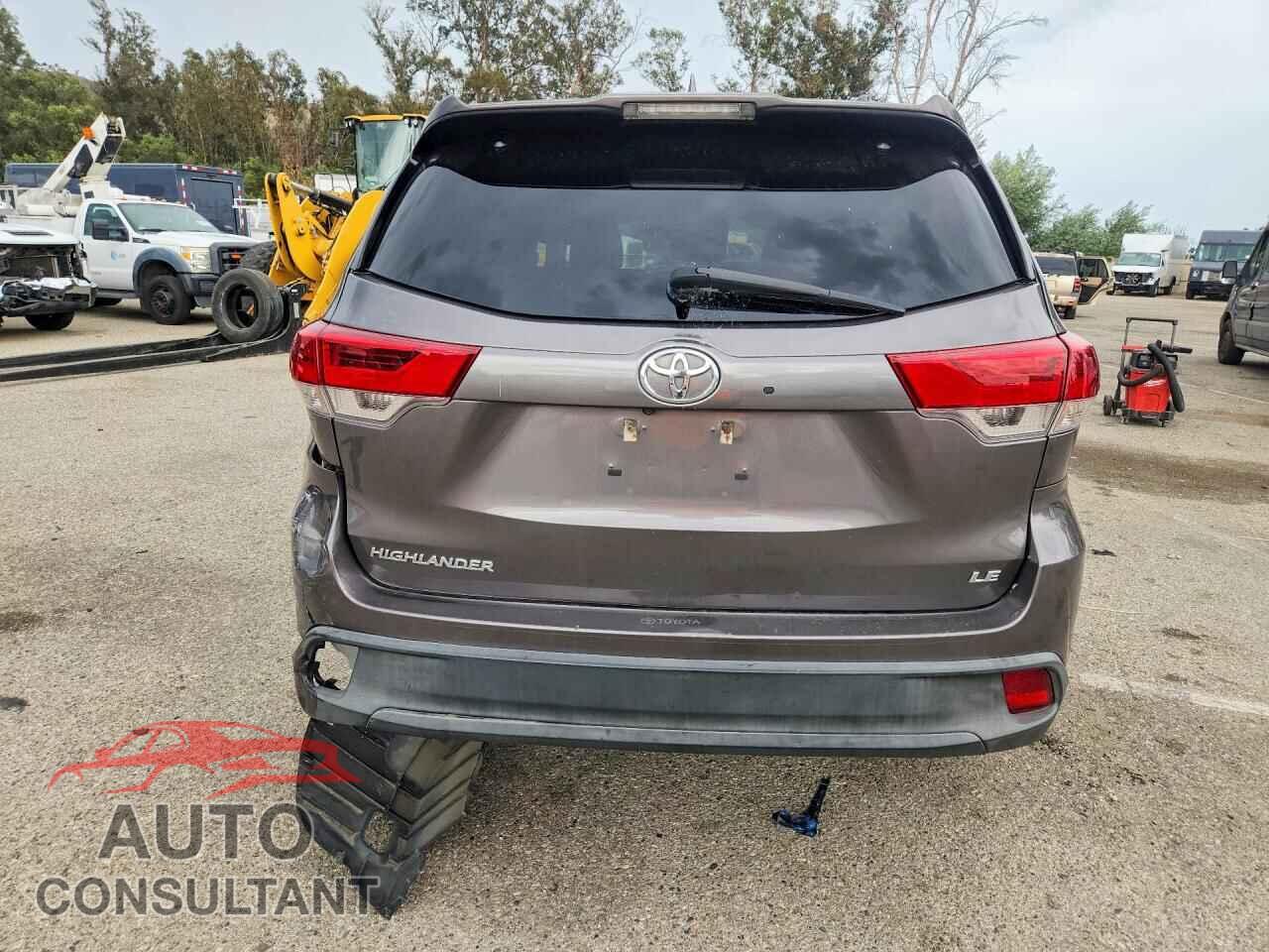 TOYOTA HIGHLANDER 2017 - 5TDZZRFH7HS198308