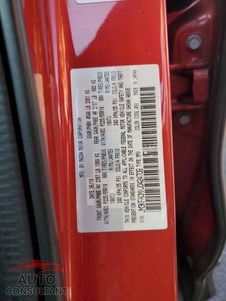 MAZDA CX-5 2018 - JM3KFACMXJ0424709
