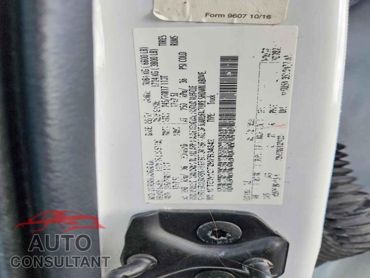 FORD F150 2017 - 1FTEW1CF2HFB34642