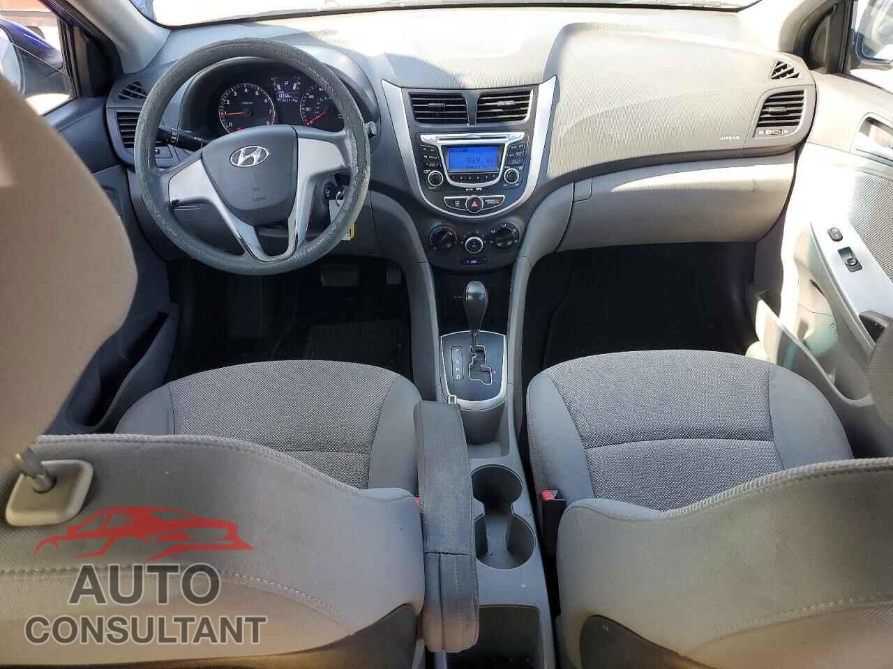 HYUNDAI ACCENT 2013 - KMHCT4AE4DU287035