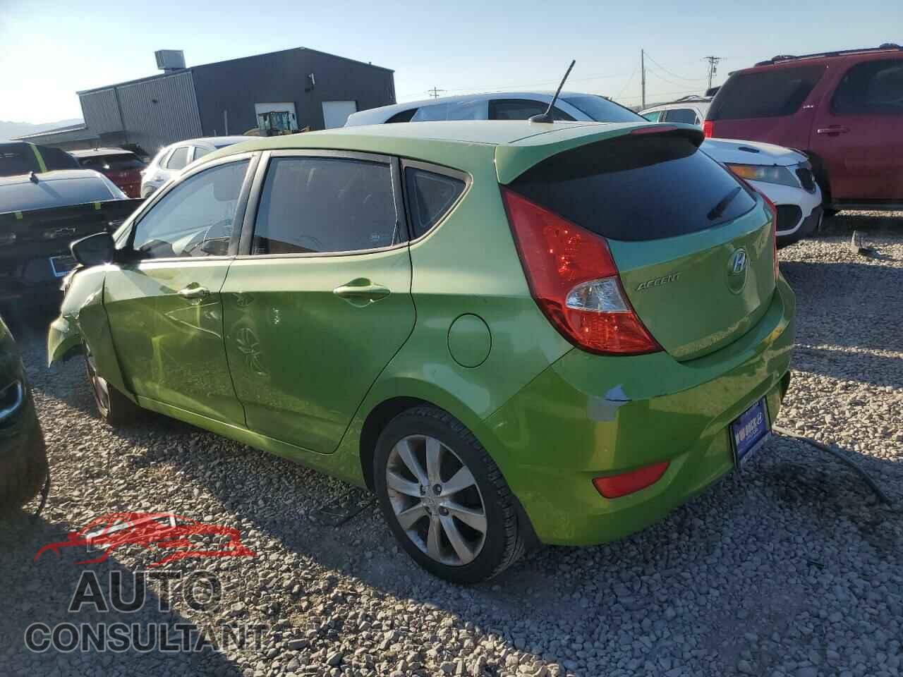 HYUNDAI ACCENT 2012 - KMHCU5AEXCU034397