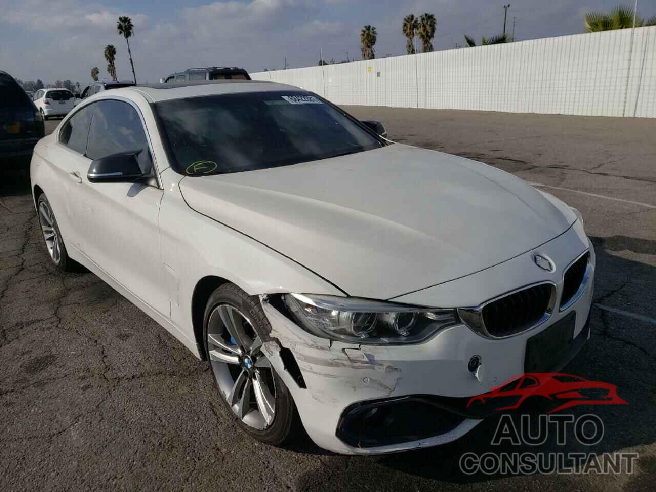 BMW 4 SERIES 2017 - WBA4P3C59HK528185