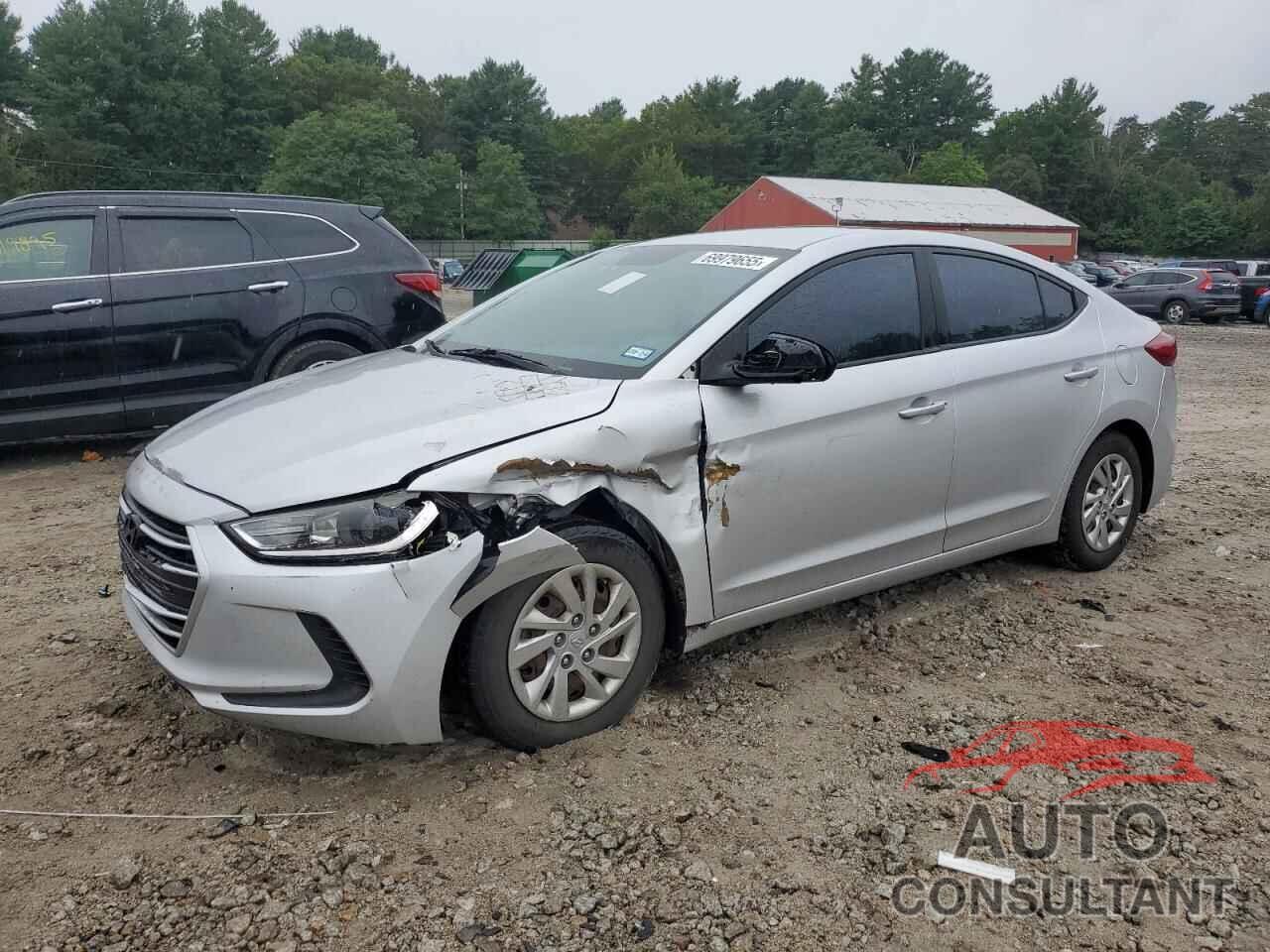 HYUNDAI ELANTRA 2017 - KMHD74LF6HU128568