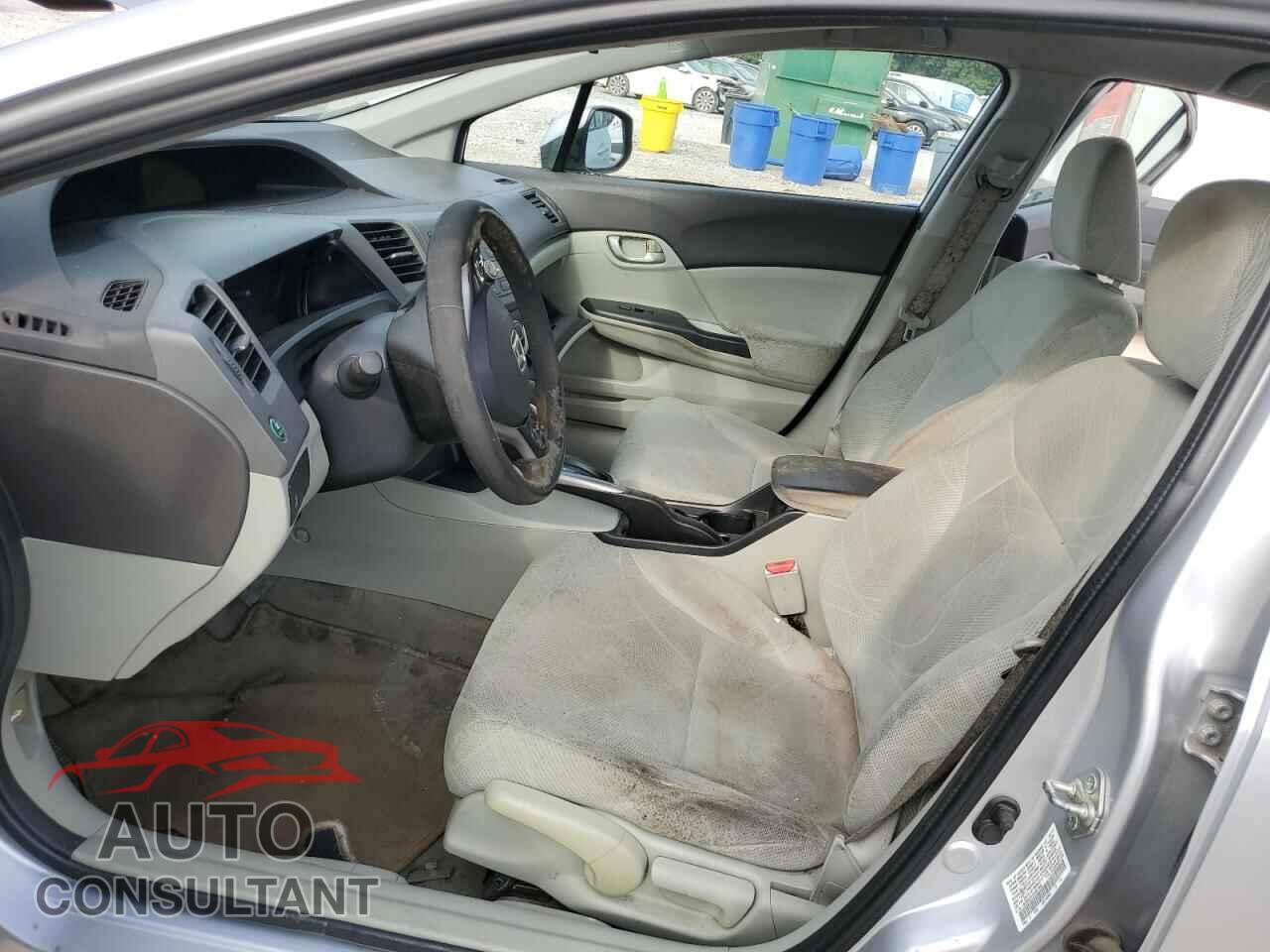 HONDA CIVIC 2012 - 19XFB2F51CE057922