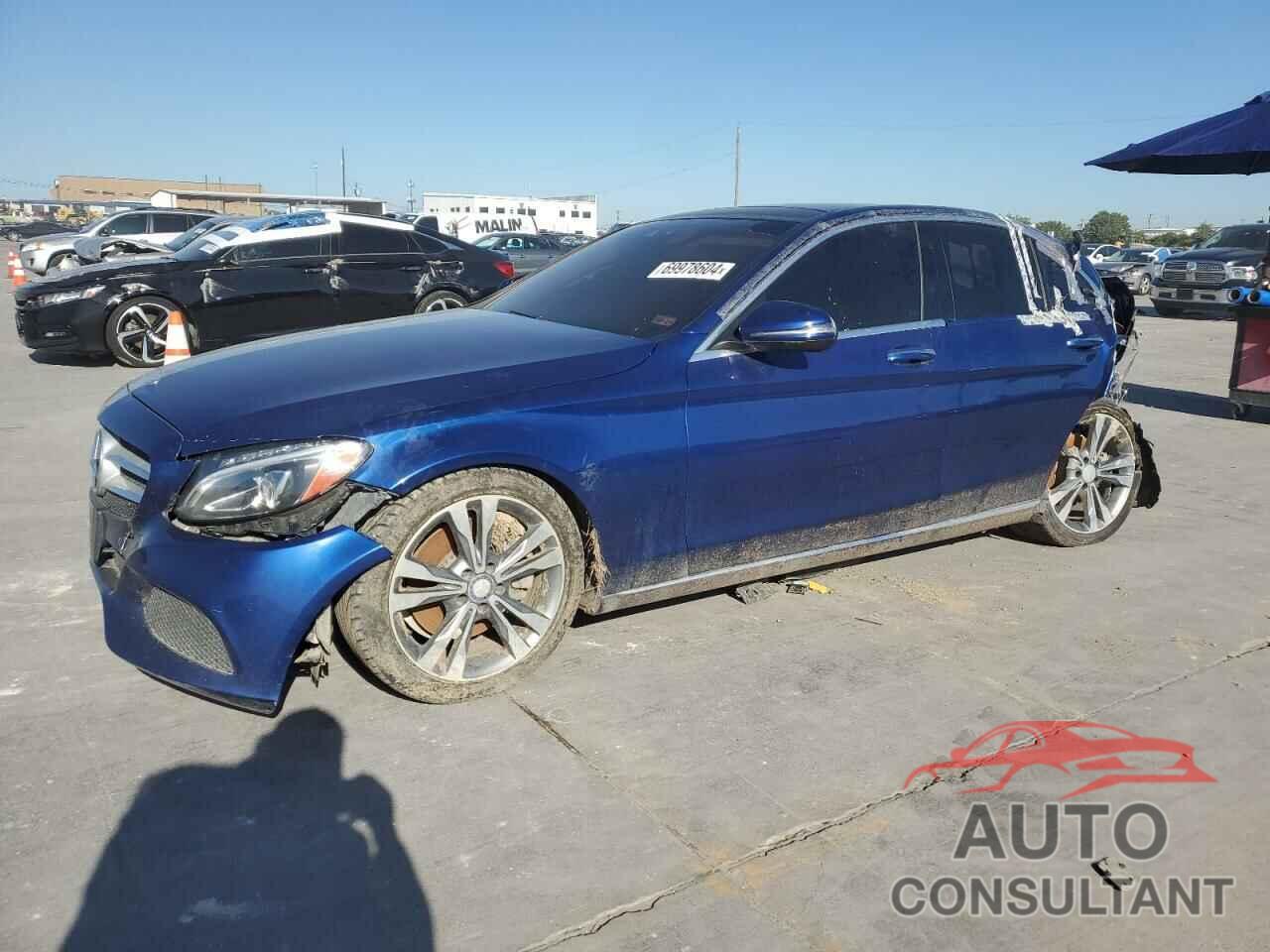 MERCEDES-BENZ C-CLASS 2017 - 55SWF4JB7HU204242