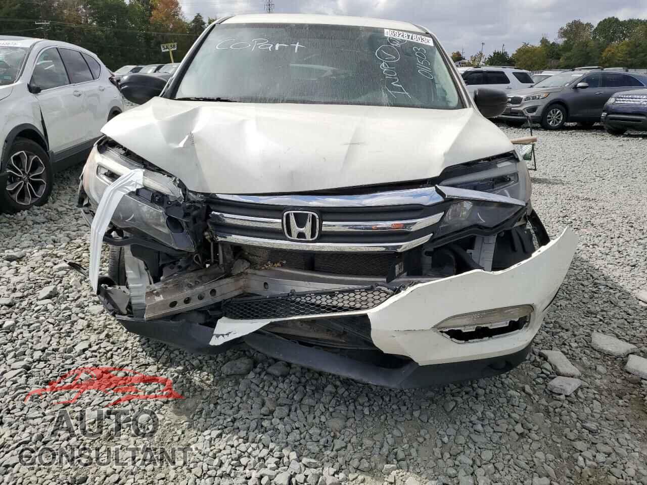 HONDA PILOT 2017 - 5FNYF5H11HB011503