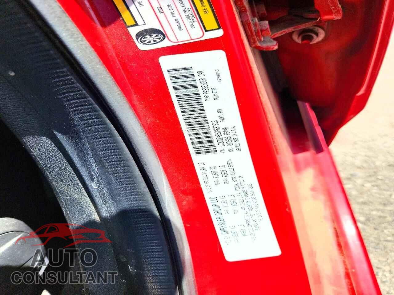 DODGE AVENGER 2013 - 1C3CDZAB0DN637313