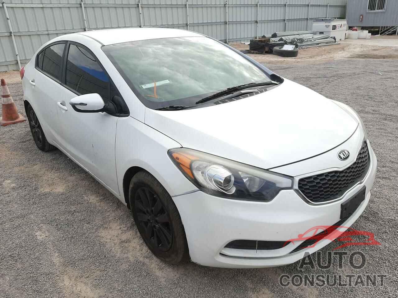 KIA FORTE 2016 - KNAFX4A69G5583095