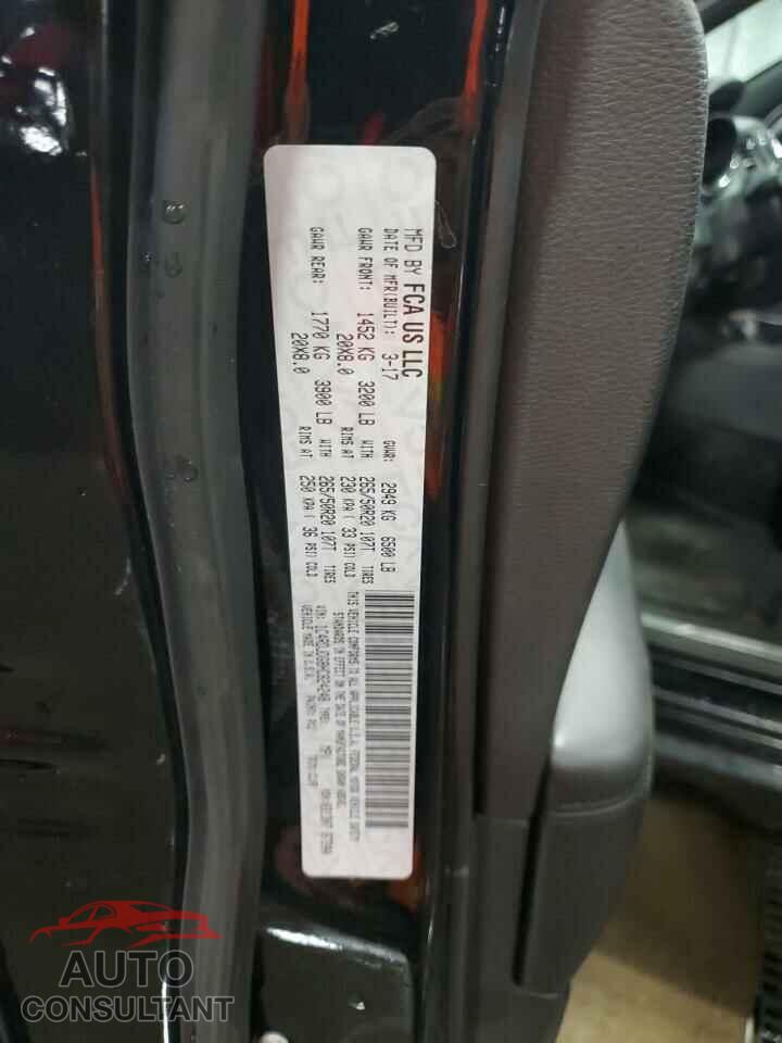 DODGE DURANGO 2017 - 1C4RDJDG8HC824248