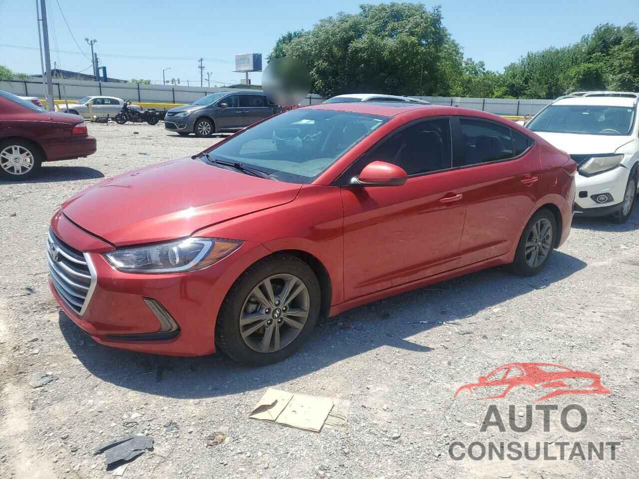 HYUNDAI ELANTRA 2017 - 5NPD84LF3HH185404