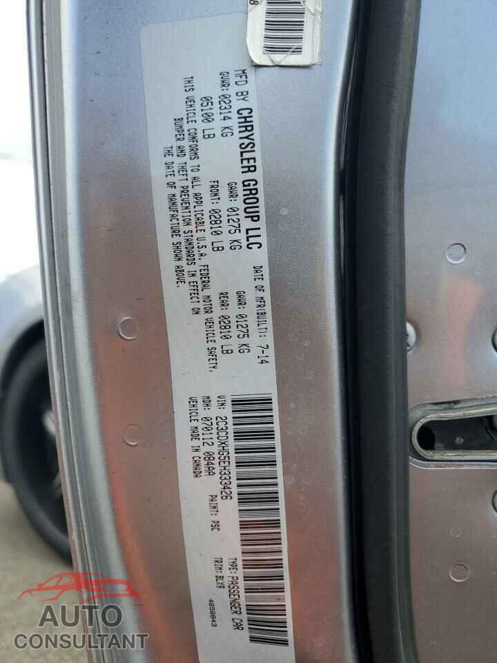 DODGE CHARGER 2014 - 2C3CDXHG5EH333426