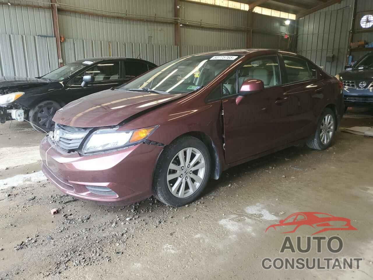HONDA CIVIC 2012 - 19XFB2F86CE319895