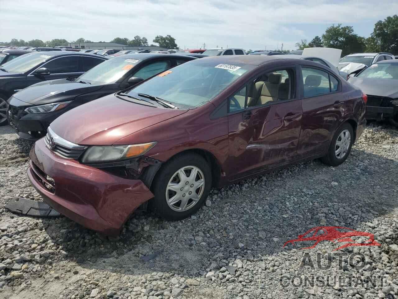 HONDA CIVIC 2012 - 19XFB2F54CE036501