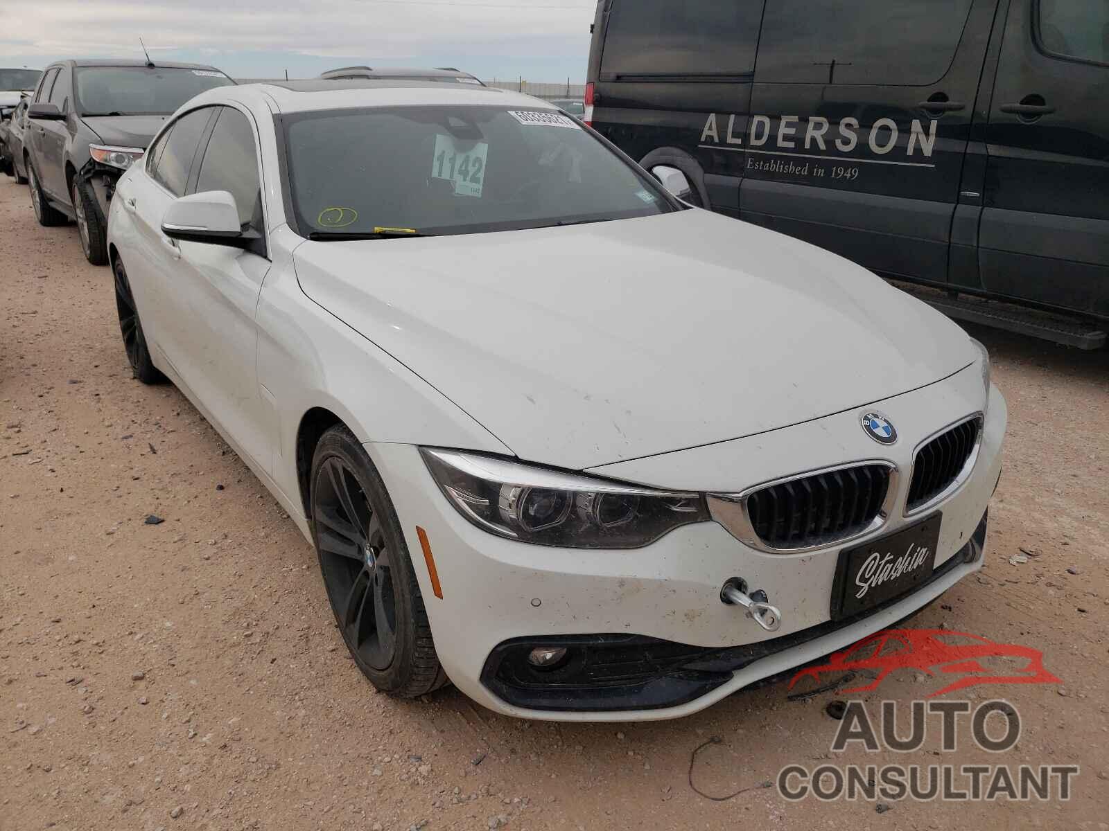 BMW 4 SERIES 2018 - WBA4J1C5XJBG78790