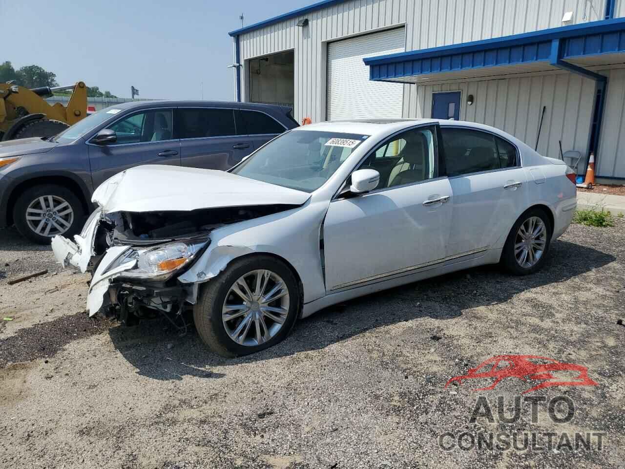 HYUNDAI GENESIS 2011 - KMHGC4DF7BU145040