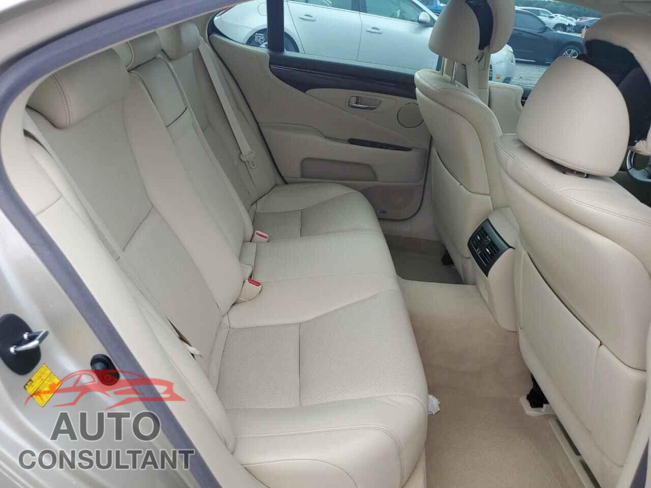 LEXUS LS460 2012 - JTHBL5EF4C5108718
