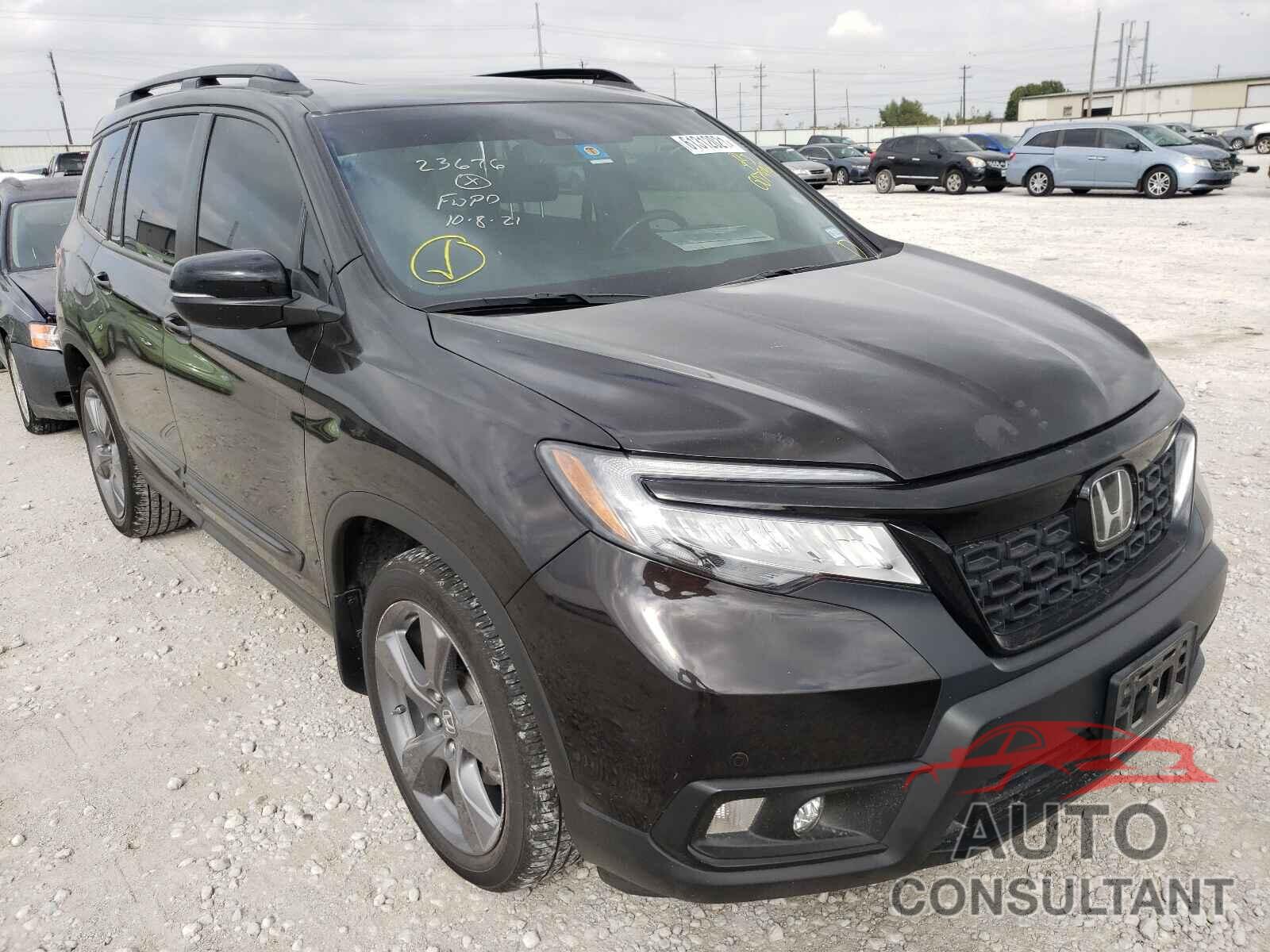 HONDA PASSPORT 2019 - 5FNYF7H93KB007994