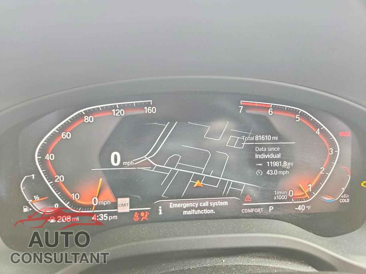 BMW X3 2021 - 5UXTY3C08M9E19932