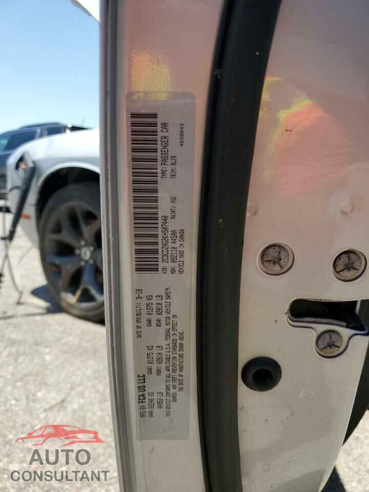 DODGE CHALLENGER 2019 - 2C3CDZAG2KH507440