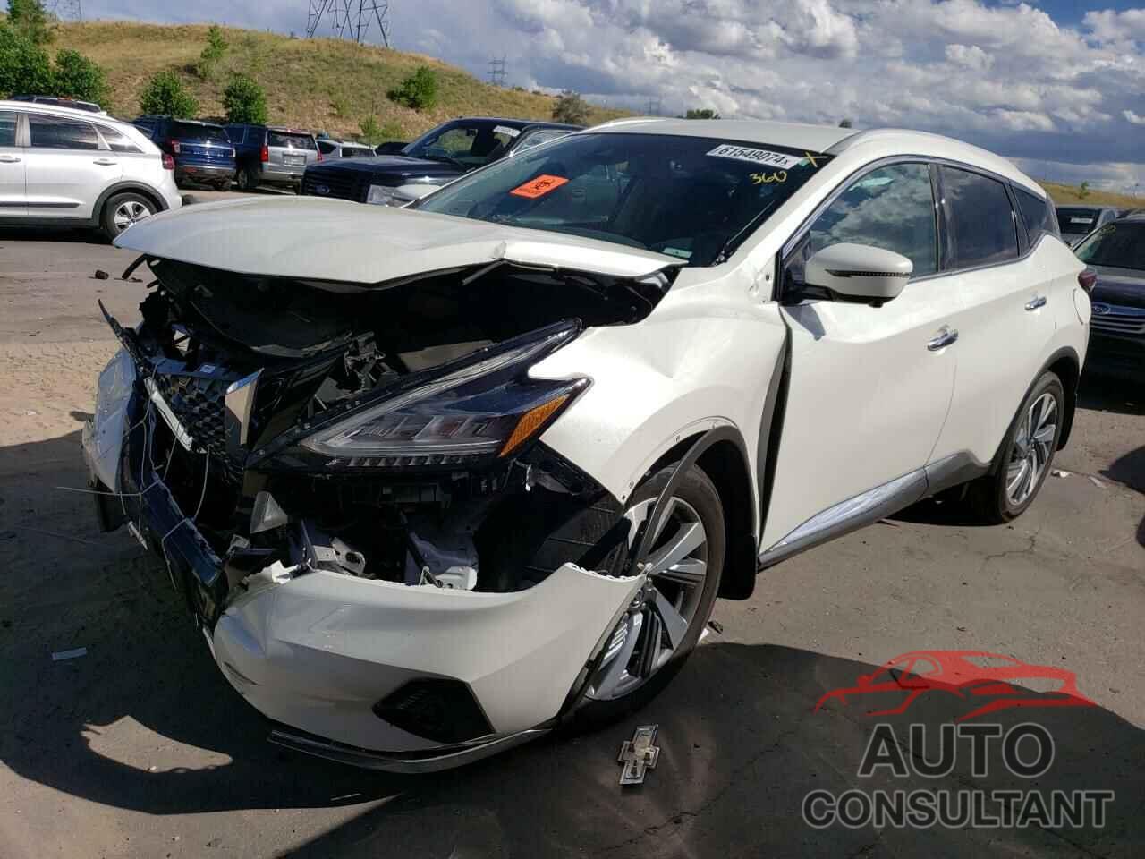 NISSAN MURANO 2021 - 5N1AZ2CSXMC123534