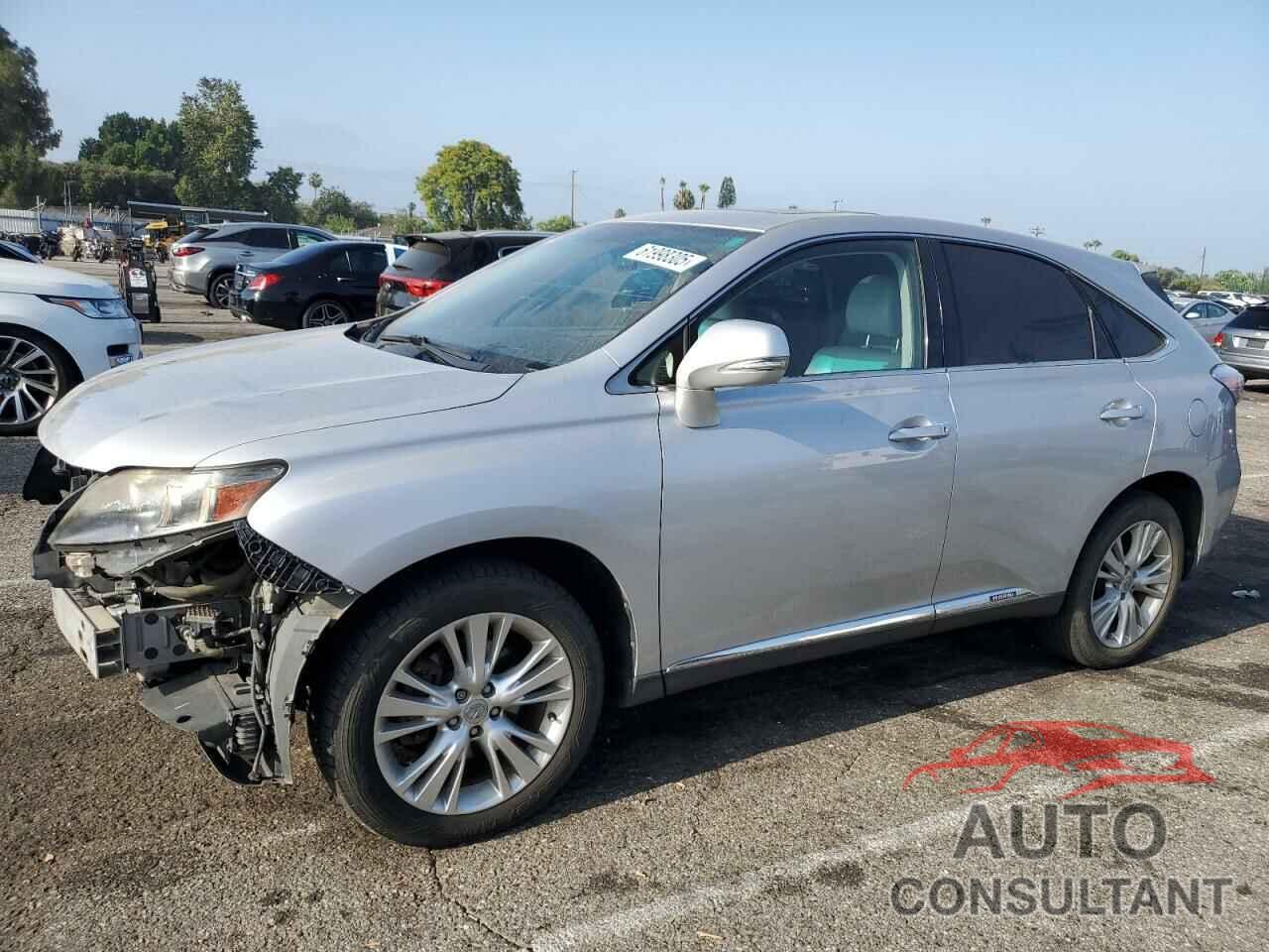 LEXUS RX450 2012 - JTJZB1BA6C2408005