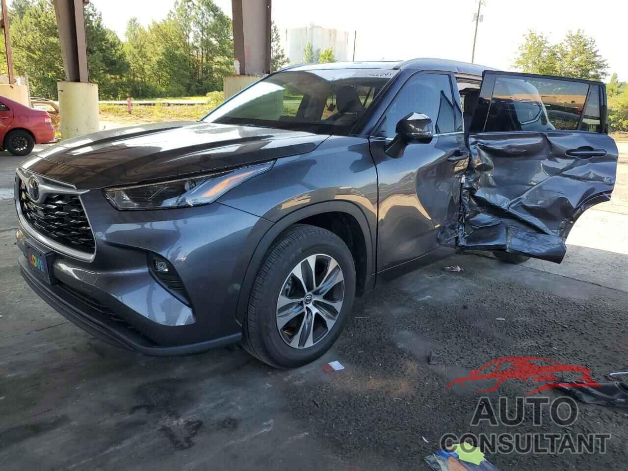 TOYOTA HIGHLANDER 2022 - 5TDGZRAH9NS140145