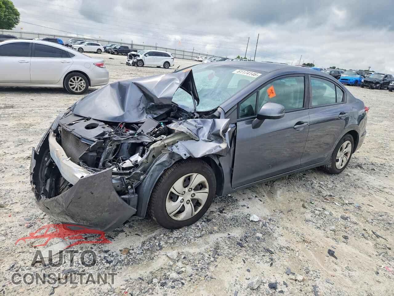 HONDA CIVIC 2013 - 19XFB2F55DE041966