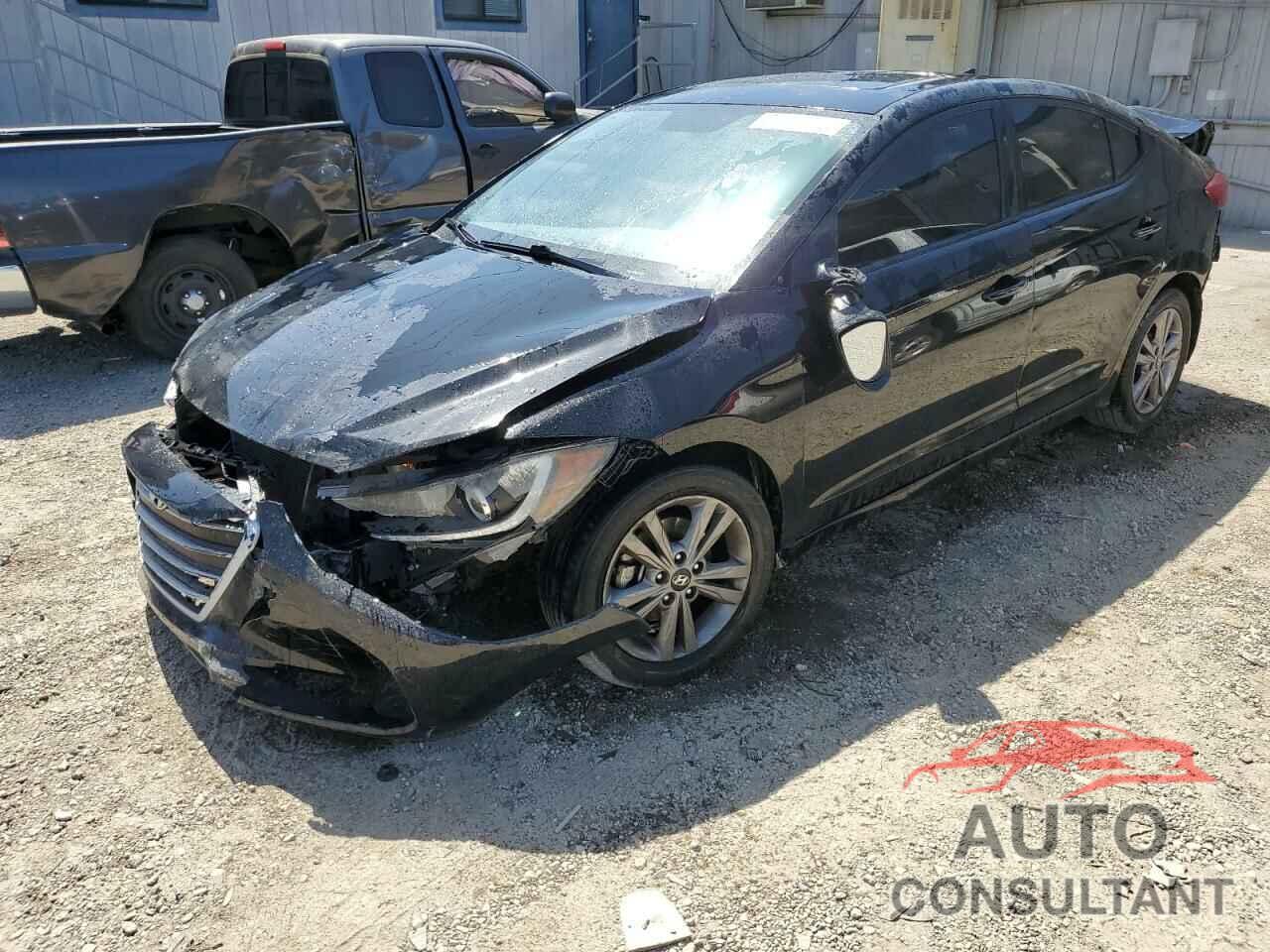 HYUNDAI ELANTRA 2017 - KMHD84LF5HU237214