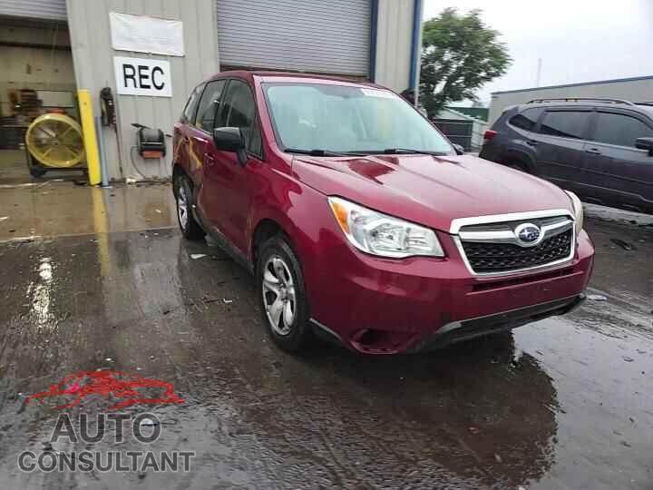SUBARU FORESTER 2014 - JF2SJAAC0EH507575