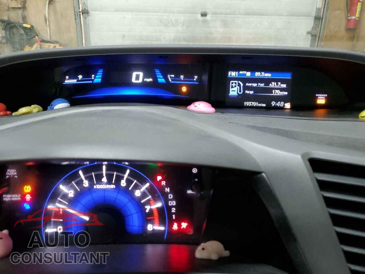 HONDA CIVIC 2012 - 19XFB2F52CE361230