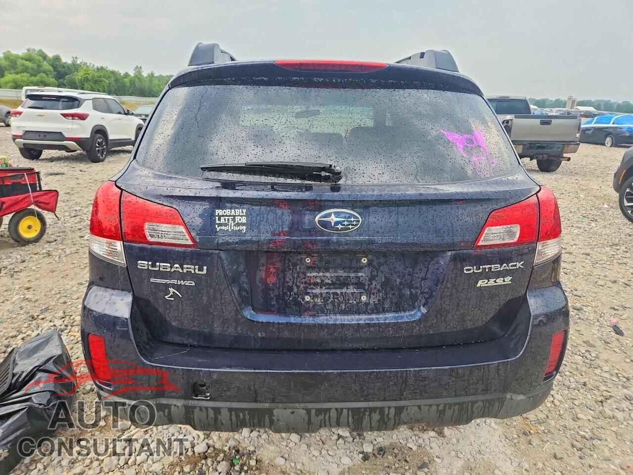 SUBARU OUTBACK 2013 - 4S4BRBCC1D3322968
