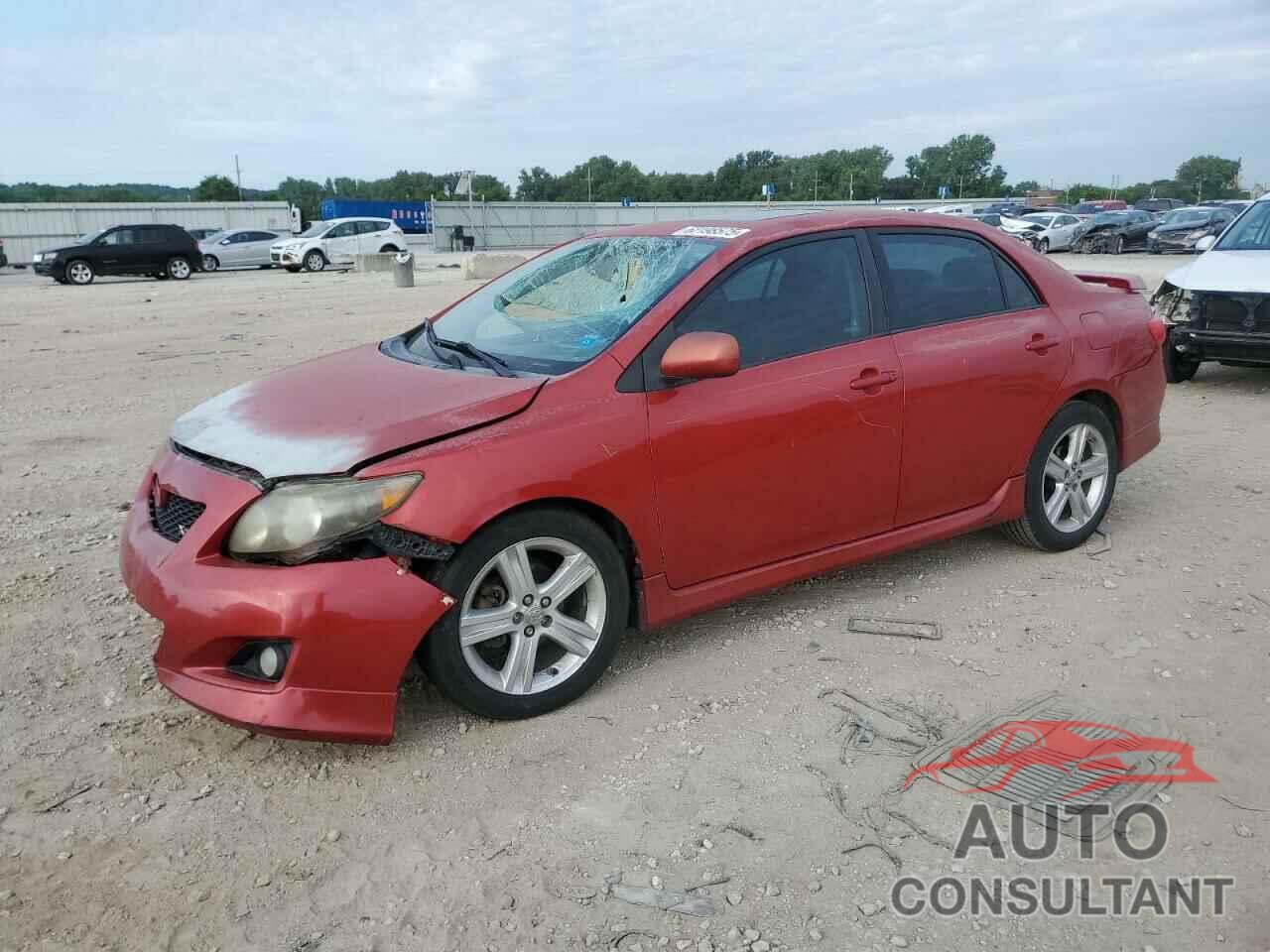 TOYOTA COROLLA 2009 - 1NXBE40EX9Z065064
