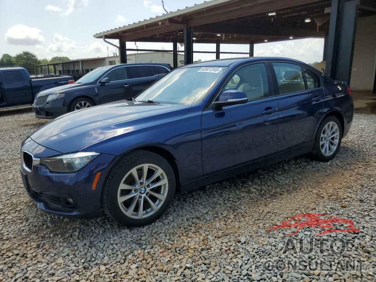 BMW 3 SERIES 2017 - WBA8E1G52HNU15392