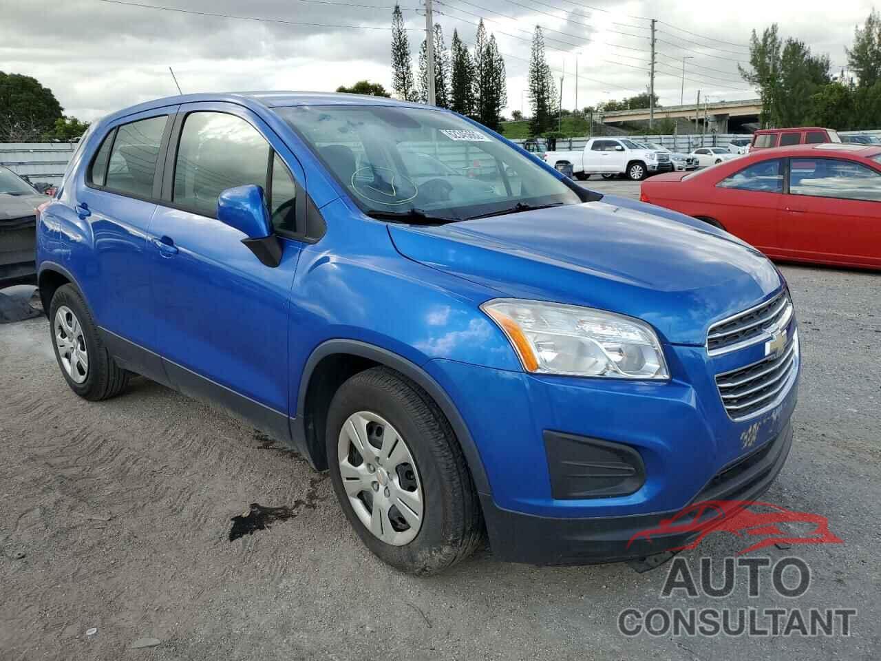 CHEVROLET TRAX 2016 - KL7CJKSB9GB664491