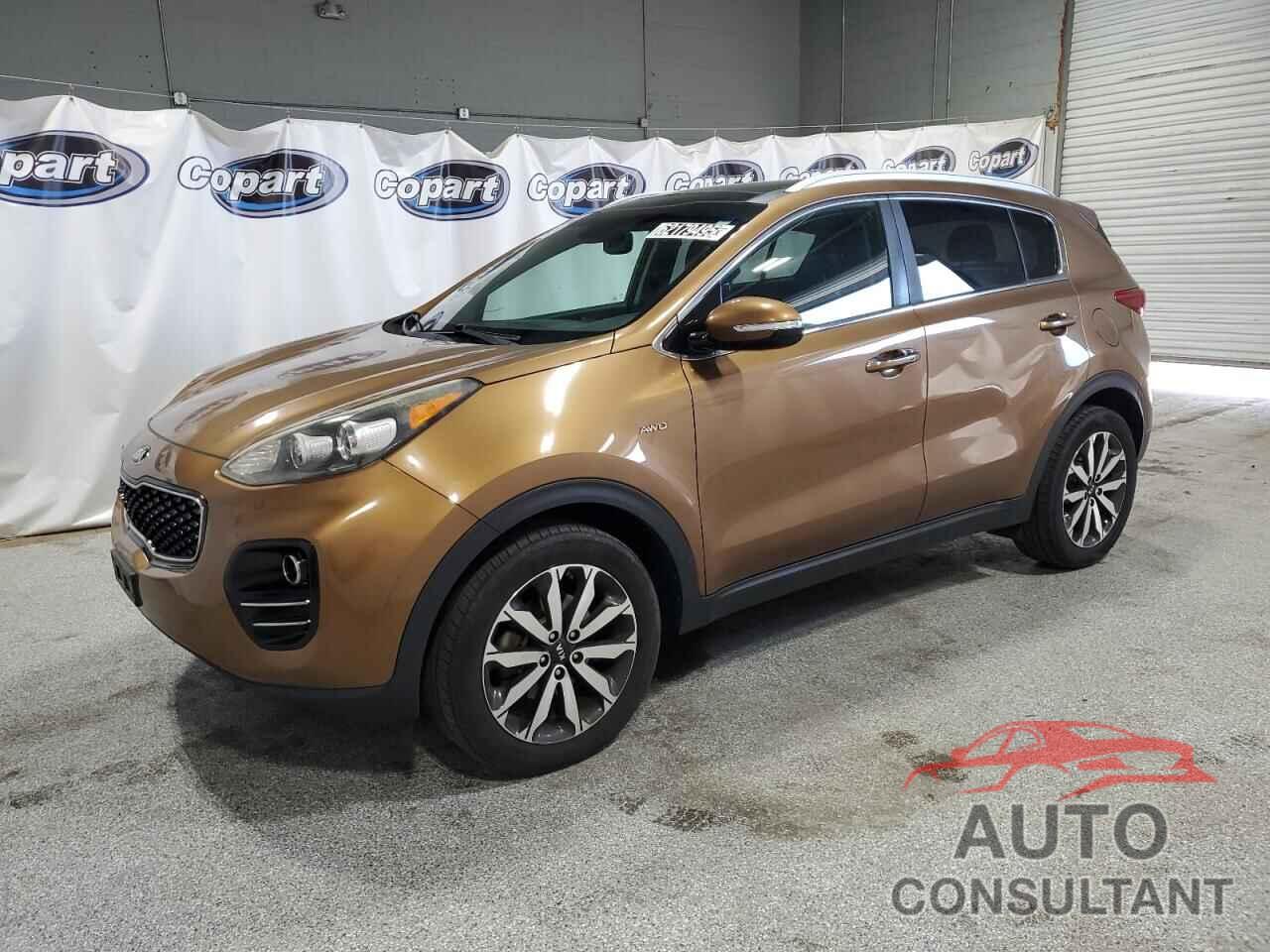 KIA SPORTAGE 2017 - KNDPNCAC3H7069861