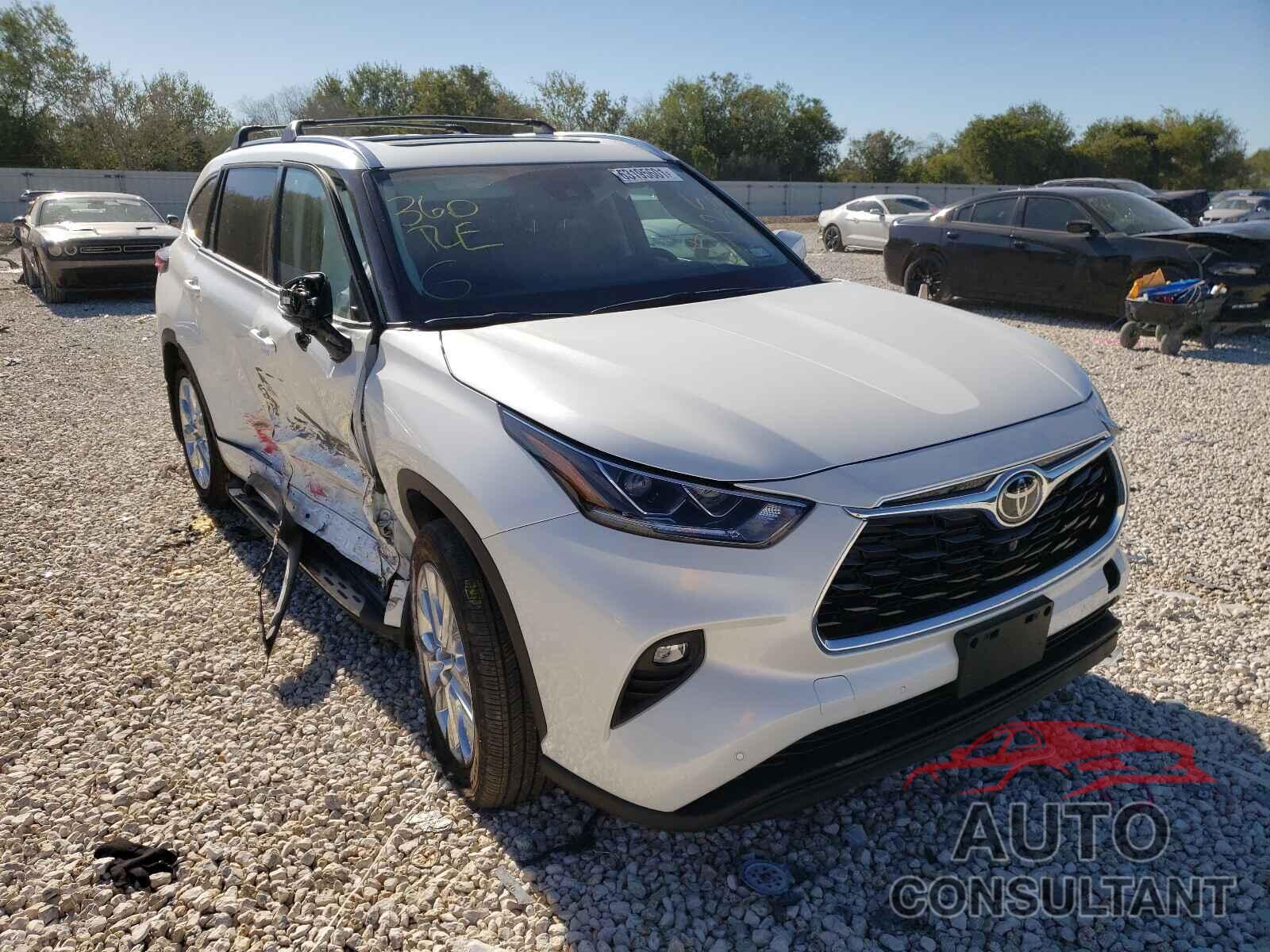 TOYOTA HIGHLANDER 2021 - 5TDDZRBH3MS125303
