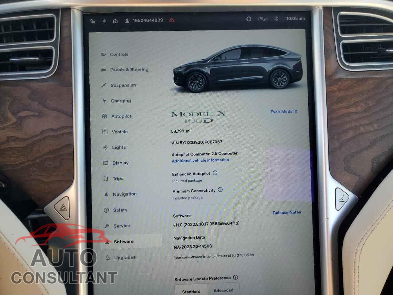 TESLA MODEL X 2018 - 5YJXCDE20JF087067