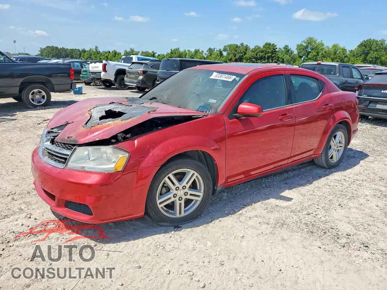 DODGE AVENGER 2011 - 1B3BD1FB1BN542291