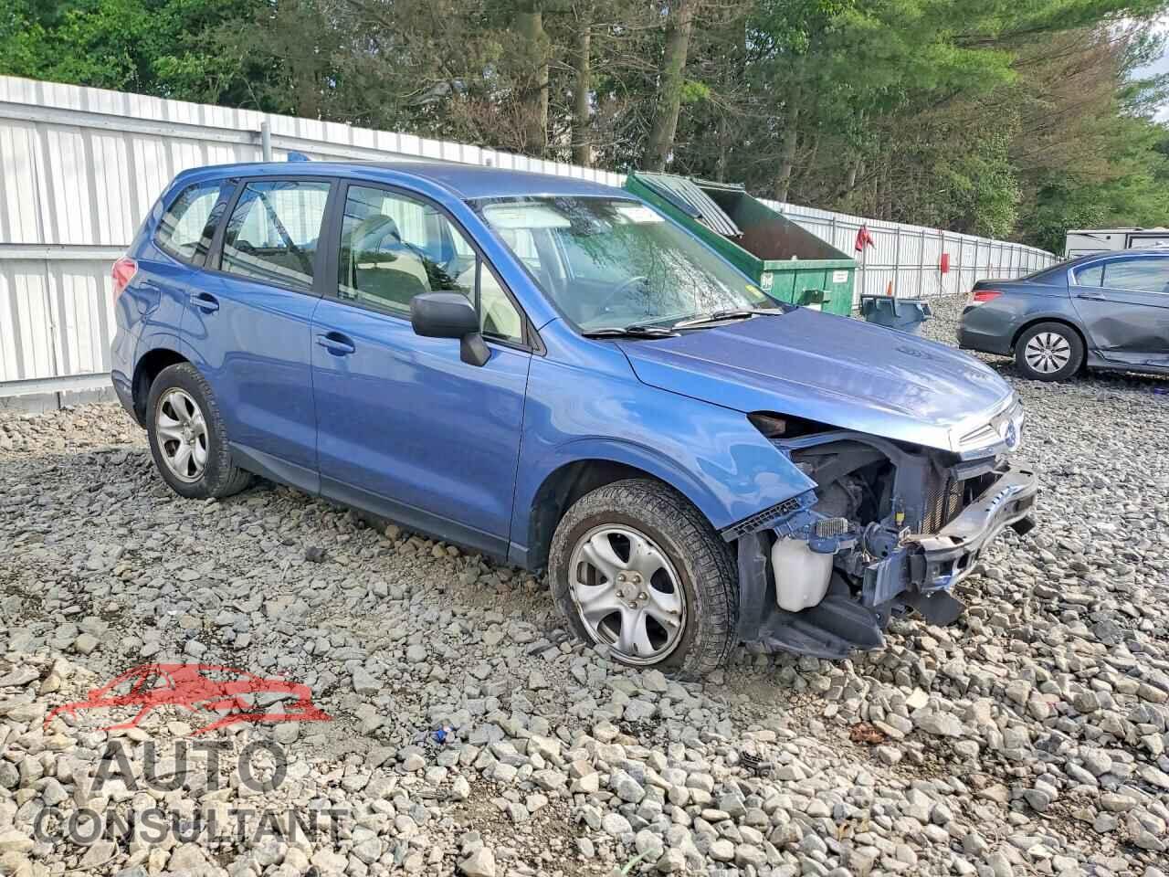 SUBARU FORESTER 2016 - JF2SJAAC1GH510200