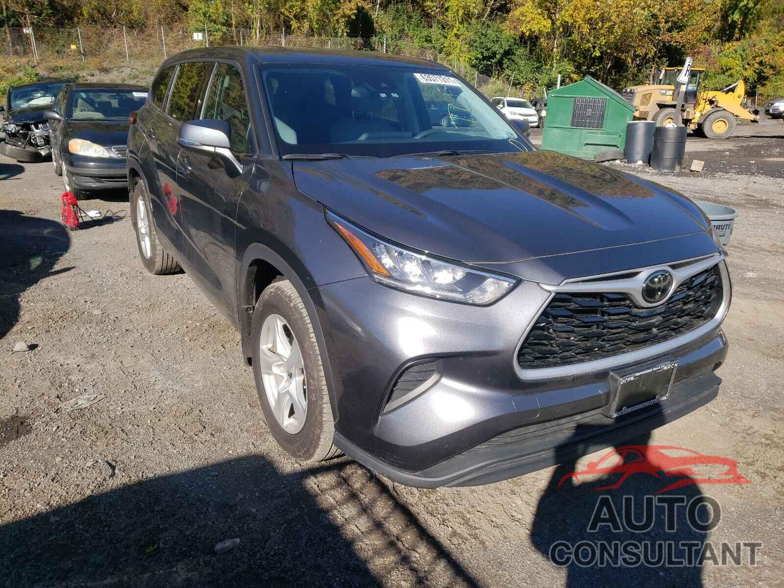 TOYOTA HIGHLANDER 2020 - 5TDCZRBH6LS003996